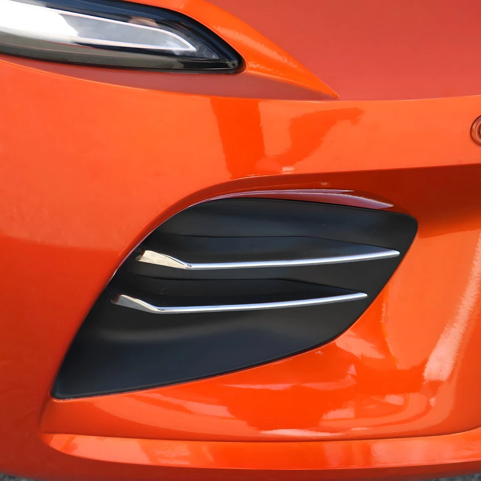 Stainless Steel Chrome Fog Light Trim Fit Renault Clio V (2020-2023) - Image 4 of 4