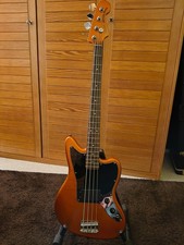 Squier FSR Affinity Series Jaguar Bass H, Metallic Orange