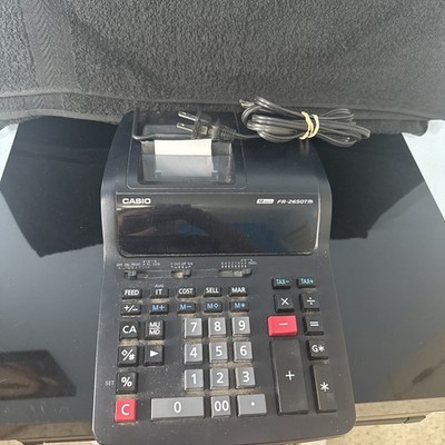 Casio FR-2650TM 12 Digit Printing Calculator. % and divid button don t work!