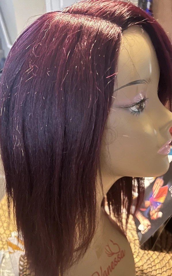 Modelo Modelo Modelo YAKI CAP 100.% Remy Cabello Humano 18 99J Muy Grueso Parte C Peluca Completa Foto 3 de 4