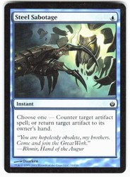 Steel Sabotage - Mirrodin Besieged #33 Common MTG