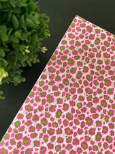 WILD CAT PINK Design Tissue Paper Sheet Choose Size & Package Amount