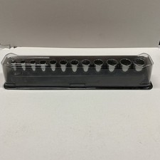 Snap On Tools Usa 212fmsy 12pc 38 Dr Metric 12 Point Semi Deep Socket Set New