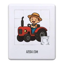 'Happy Farmer' Sliding Puzzle (PZ00039966)
