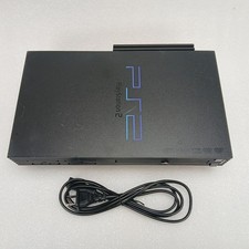 Sony PlayStation 2 PS2 Fat SCPH-39001 Console and SATA Adapter Tested & Working