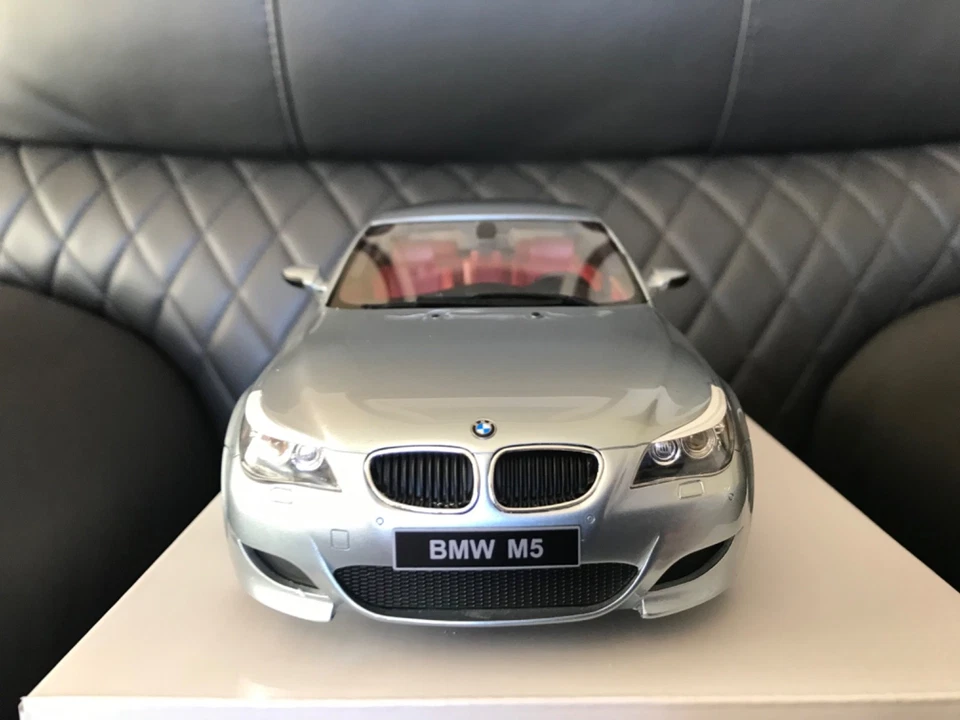 OTTO 1/18 BMW M5 E60 PHASE 2 SILVERSTONE II A29 2008 OT426 READ DESCRIPTION - Image 2 of 4