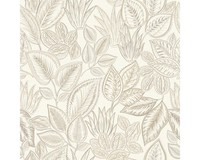 Vliestapete 692419 Country Charme BläTter Beige