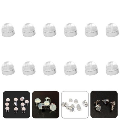 12pcs Ohrringrücken Ohrring Stopper Ohrring Sicherheitsrückersatz für DIY