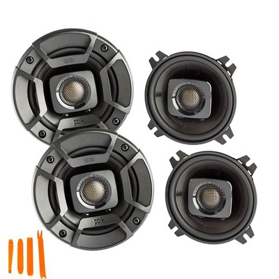 Polk Audio Two Pairs Of DB402 4'' Speakers Marine Powersports Certification