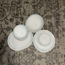 36 Piece Dinnerware Set Plates Platter Serving Bowls - corelle Country Cottage