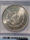 1886-P Morgan Dollar, Uncirculated 90% Silver, ICG Graded MS 63 — photo 4