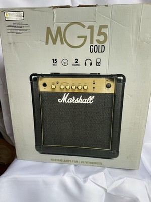 Marshall MG15 Gold 15W Solid State 2-Channel 1x8 Combo Amp Practice