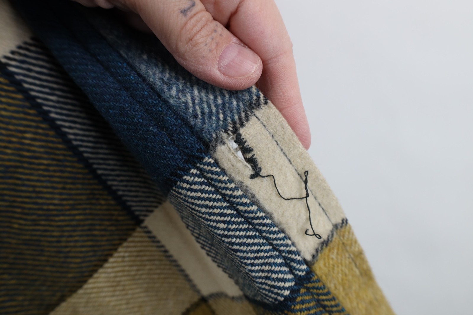 Vtg 50s 60s Streetwear Mens XL Wool Blend CPO Button Shirt Jacket Jac Shirt USA