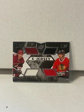 2015 16 SPX Dual X Jersey Rookie Artemi Panarin Max Domi NY Rangers Blackhawks