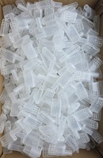 20 Pieces Plastic Beekeeping Rearing Queen Bee Cages Beekeeping Supplies Clear