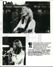 Press Photo Musician Carly Simon Performs Live at Grand Central - syp30519
