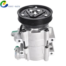 Air Conditioner Compressor w/Clutch For Hyundai Santa Fe 2.7L 2001-04 2005 2006