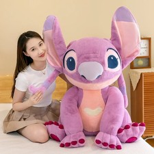 60cm Disney Stitch Plush Doll Soft Stuffed Pillow Toy Gift for Kids & Fans NEW
