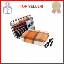 Heated Blanket - 12-Volt Electric Blanket for Car, Truck, SUV or RV - Portable W