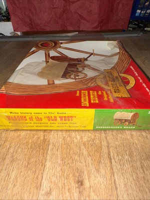wagon of the old west 109-298 Masters Scaler Model American New | eBay