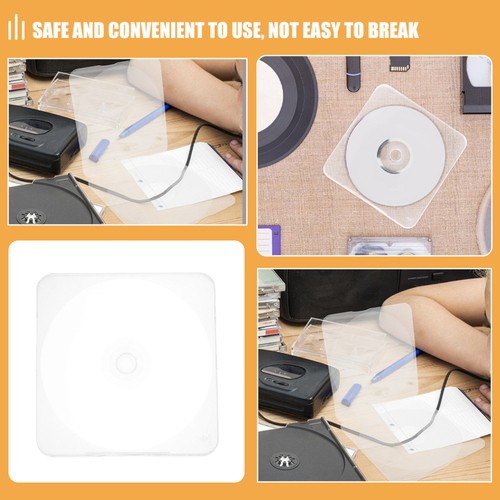 10 Pcs CD Box DVD Travel Cases Jewel Storage Organizer for Compact Discs - 第 8/12 張圖片