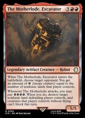 The Motherlode, Excavator Universes Beyond: Fallout MTG Magic The Gathering