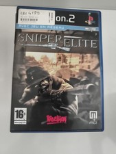 PS2 Sniper Elite PlayStation 2 Rebellion mc2 Game No Manual