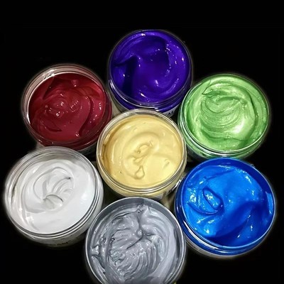 Mode Einweg Haarfarbe Temporäre Farbe Färben Wachs Pomade Neu 2025 Schlamm E1B7