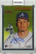 2023 Topps Chrome Platinum Anniversary Vaughn Grissom Autograph Atlanta Braves