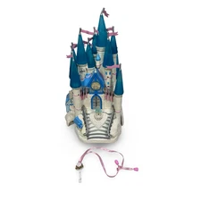 Vintage 1996 Trendmasters Disney Cinderella Castle 14" Playset FOR PARTS REPAIR