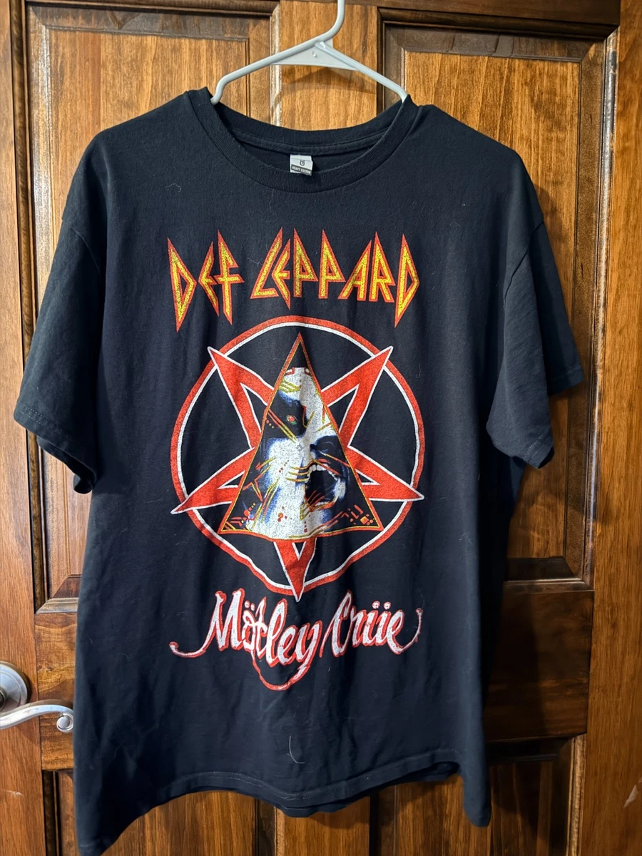 サイズXL 1987年コピーライト 80's デフレパードTシャツ ヴィンテージ