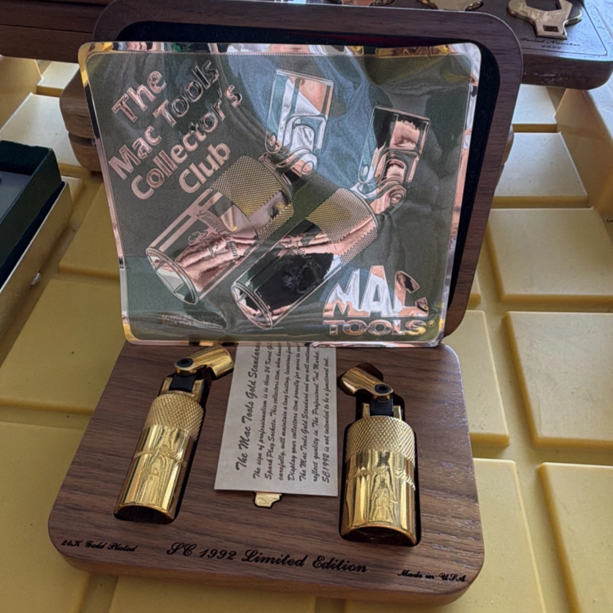 MAC TOOLS マックツール 24K 金メッキコーティング Mac Limited Tools 24K gold plated tool set | eBay