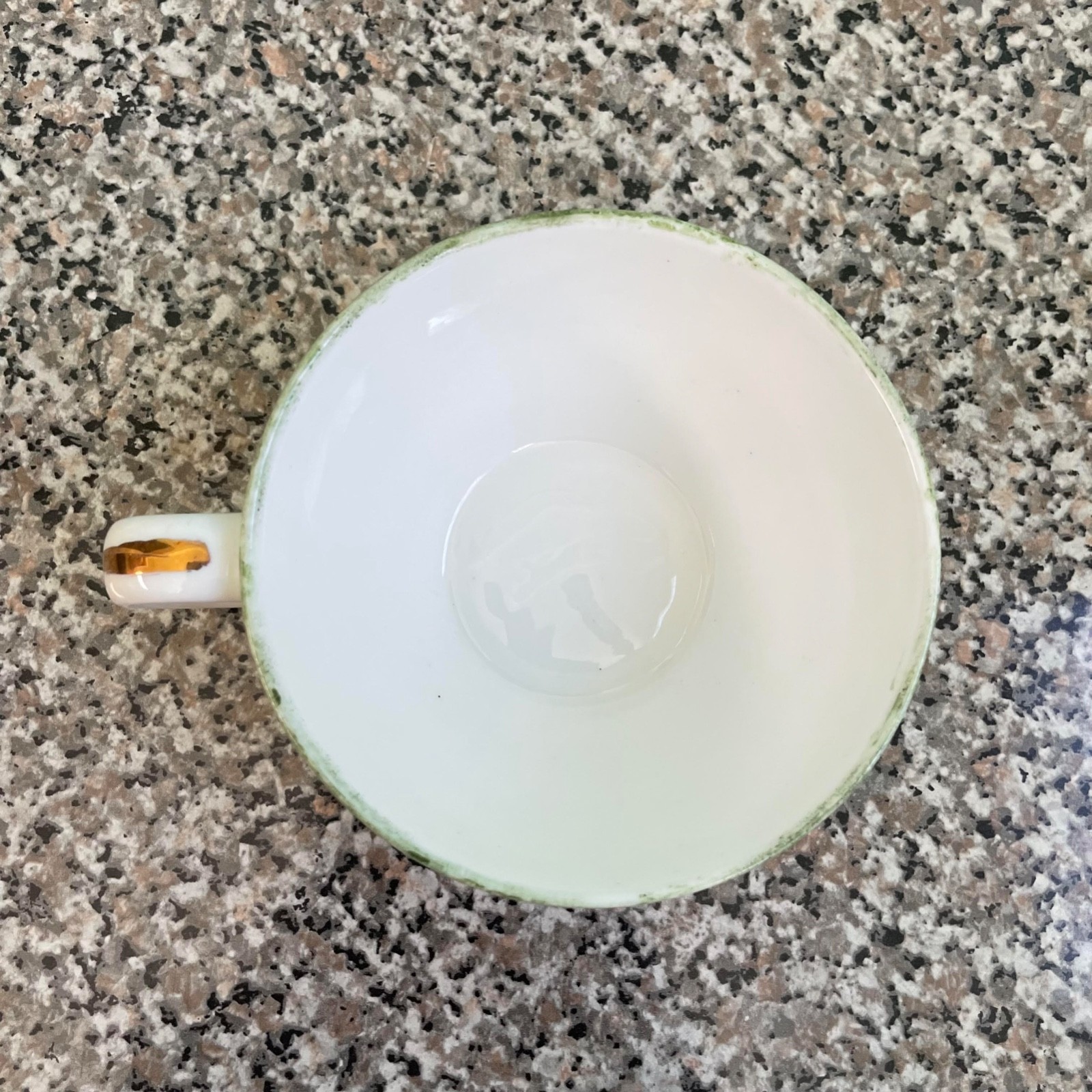 Tea For One Set  3 Piece Cup Pot Lid Hand Painted 1999 Teapot