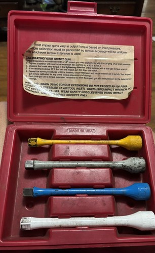 Ken-Tool 30234 Torque Socket Kit 5pcs Torque Wrench Set 1/2 Drive