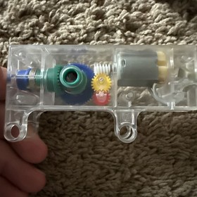 K'NEX Motor Power Pack Tethered Short Cable Red Clear Multi Color Fwd Rev KNEX 