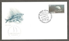 Canada first day cover, 1980 Whitefish Michael Dumas cachet [ 184