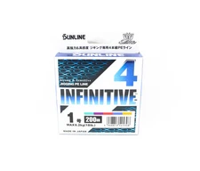 Sunline P.E Line X4 Infinitive Jigging 200m P.E 1 18lb Multi (5308)