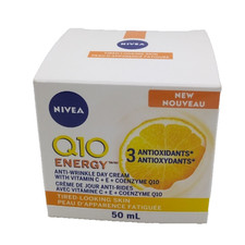 NIVEA Q10 Energy Anti-wrinkle Day cream w/Vitamin C and E 50ml