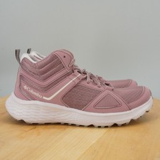 Columbia Novo Trail Mid Womens Size 8.5 Hiker Hiking Shoes Pink Outdoor NEW