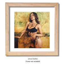 Sydney Sweeney Hand Signed Sexy Housemaid Film 12x12 Photo COA + PSA Approved