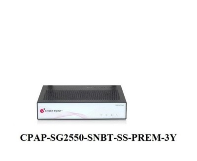 Check Point 2550 firewall +3 year SNBT subscription CPAP-SG2550-SNBT-SS-PREM-3Y