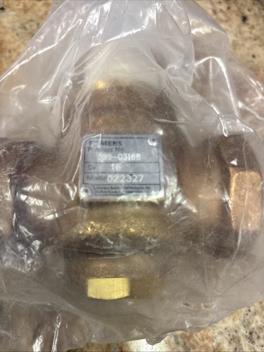 Valvola Siemens 599-03168 Flowrite serie 599 1P nuova - Foto 4 di 4