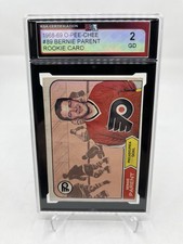 1968-69 O-Pee-Chee #89 Bernie Parent Rookie Card  KSA 2