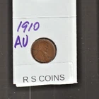 1910    LINCOLN  CENT    ~ ALMOST UNCIRCULATED ~    RS COINS #58J FREE SHIP