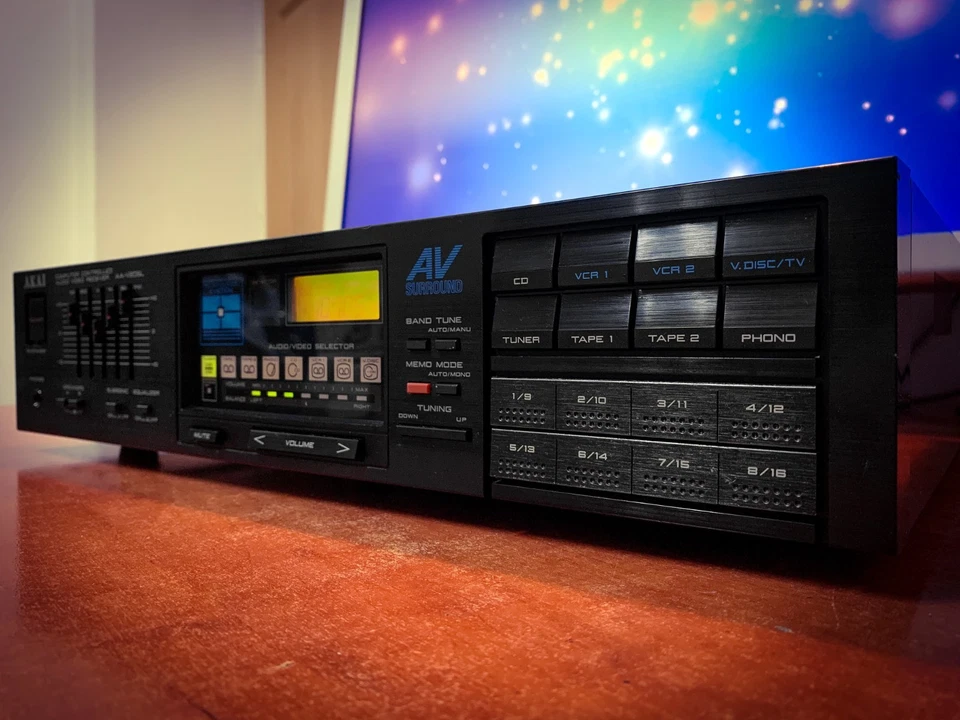 AKAI AA-V205L 🌈RaRe🌈 Vintage Stereo Receiver - Image 2 of 4