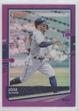 2020 Panini Donruss Holo Purple Jose Altuve (Base) #159 1q9