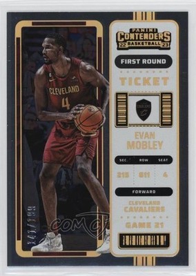 2022-23 Panini Contenders 1st Round Ticket 141/199 Evan Mobley #47 0u9t