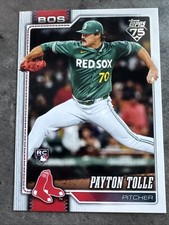 PAYTON TOLLE 2026 TOPPS SERIES 1 #15, RC, BOSTON RED SOX