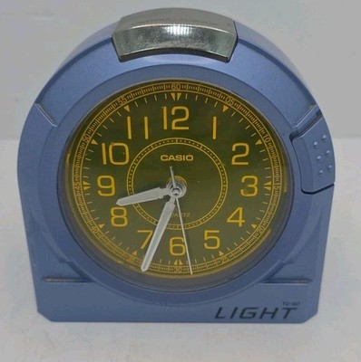 Casio TQ-397 analog alarm clock