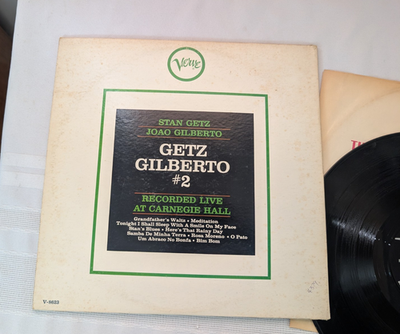 Stan Getz / Joao Gilberto - Getz/Gilberto #2 Vinyl LP Verve Label